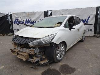 uszkodzony samochody osobowe Nissan Micra 1.0 2019/7