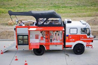 skadebil auto Dodge  Gastro Food Truck RG-13 Fire Service 1980/6