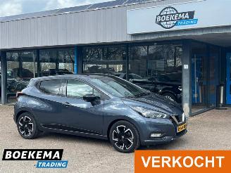 Auto incidentate Nissan Micra 1.0 IG-T N-Design Navigatie Airco Cruise PDC 2022/10