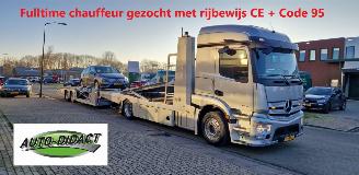 dañado vehículos comerciales Audi Transit Chauffeur CE + Code 95 gezocht (overnachten) 2023/1